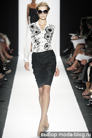 Юбка-карандаш от Carolina Herrera. весна-лето 2009 Юбка-карандаш от Carolina Herrera. весна-лето 2009