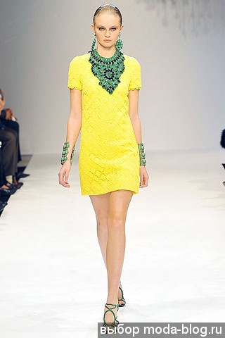 Мини платье от Andrew Gn, лето 2009 Мини платье от Andrew Gn, лето 2009