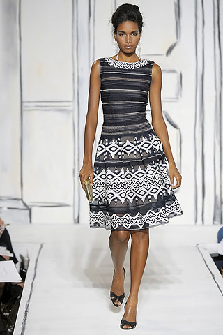 Платье от Oscar de la Renta