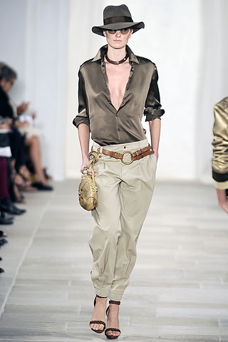 Шляпы на показе ralph lauren Шляпы на показе ralph lauren