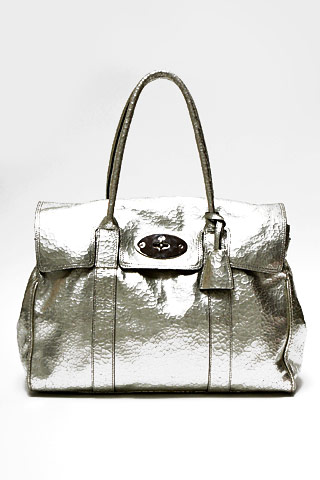 Серебяная сумка Mulberry Серебяная сумка Mulberry