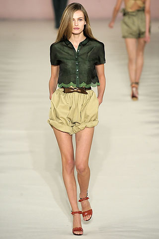Шорты от Chloé, лето 2009 Шорты от Chloé, лето 2009