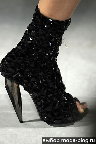 Ботильоны от alexander mcqueen, весна-лето 2009