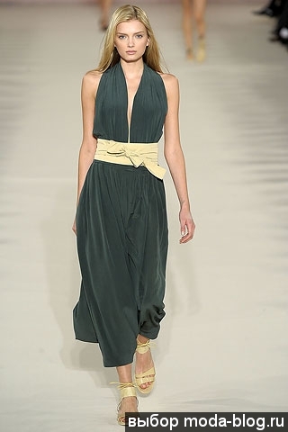 Макси-платье от Chloé, весна-лето 2009 Макси-платье от Chloé, весна-лето 2009