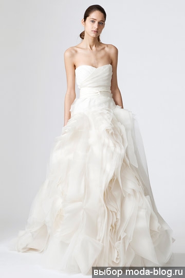 Свадебное платье от Vera Wang