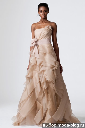 Свадебное платье от Vera Wang