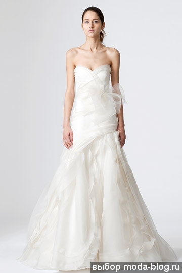Свадебное платье от Vera Wang