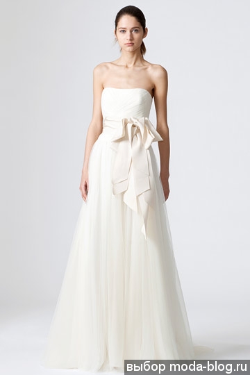 Свадебное платье от Vera Wang