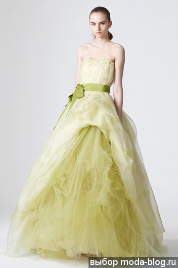 Свадебное платье от Vera Wang