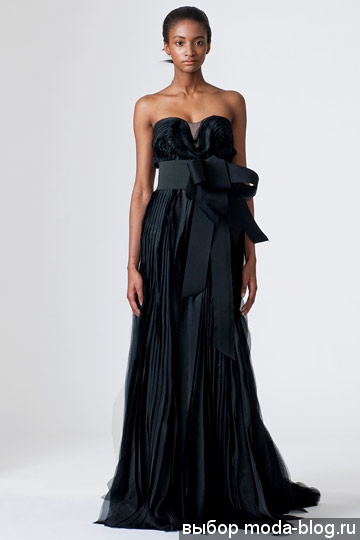 Черное свадебное платье от Vera Wang Черное свадебное платье от Vera Wang