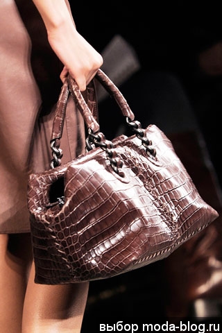Сумка-саквояж от Bottega Veneta, осень-зима 2009-2010 Сумка-саквояж от Bottega Veneta, осень-зима 2009-2010