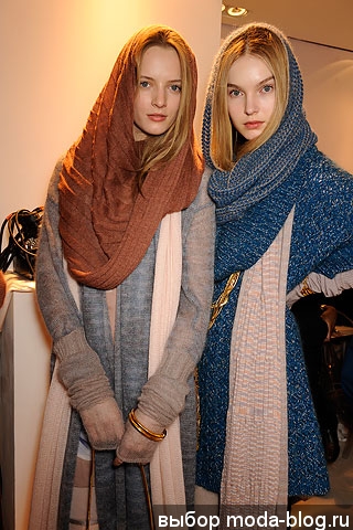 Шарфы с показа missoni