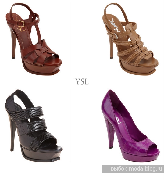 YSL обувь