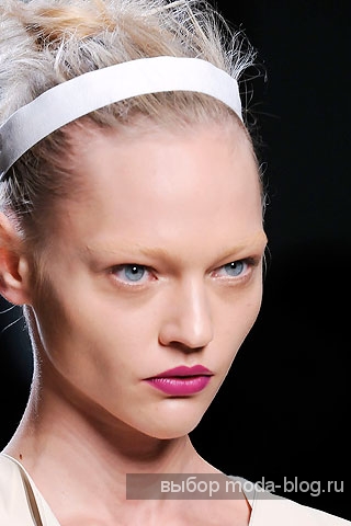 Макияж с показа Bottega Veneta Макияж с показа Bottega Veneta